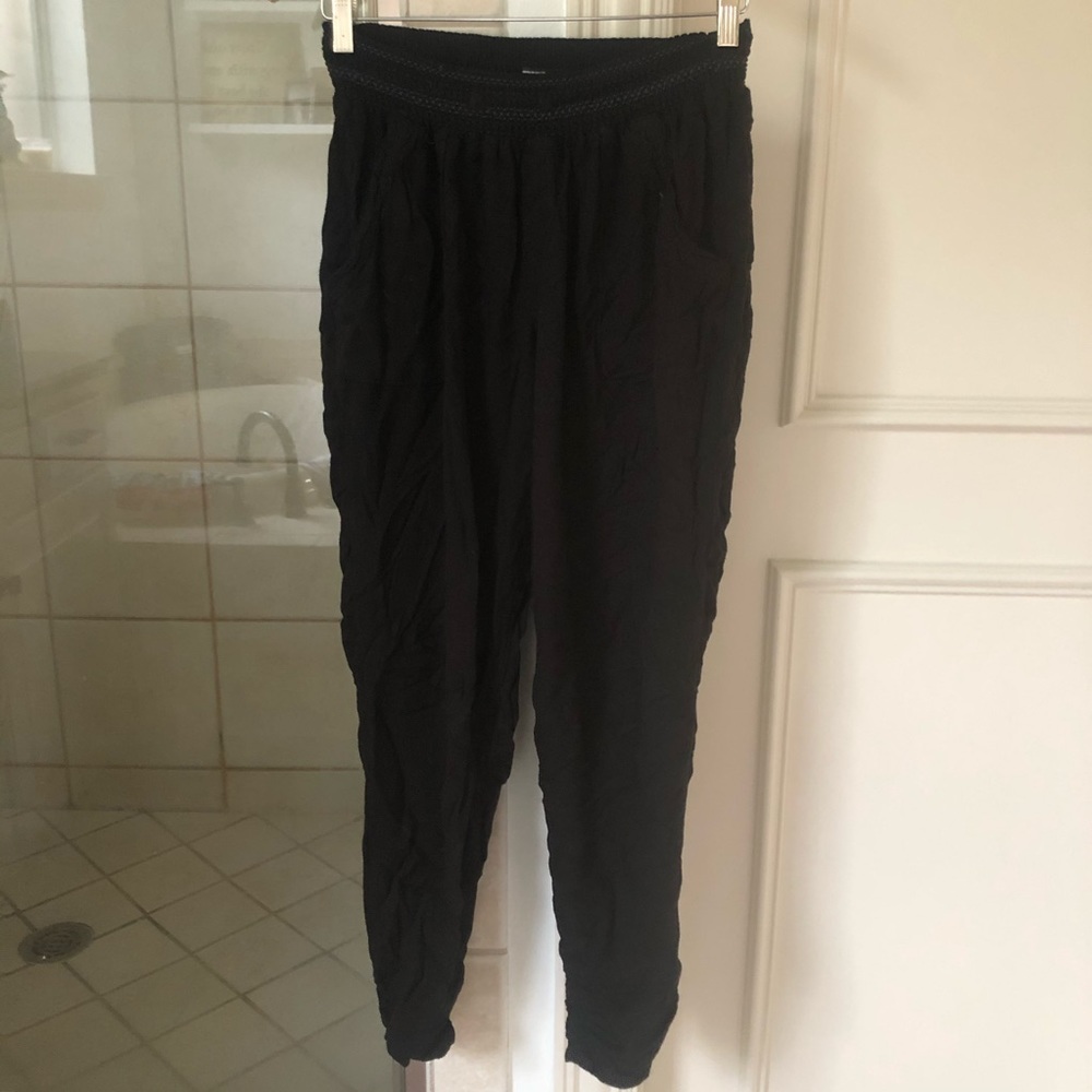Rewash black lightweight joggers
